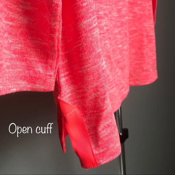 NWT CREWCUTS Marled Tee Size 4/5 Neon Heather - Picture 5 of 6